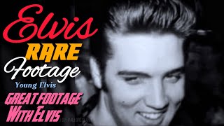 Elvis rare footage young Elvis  Elvis Presley rare moments [upl. by Esadnac]