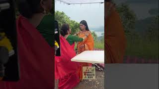 durga  दुर्गा  colorsmarathi  BehindTheScene [upl. by Litnahc]