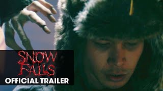 Snow Falls 2023 Movie Official Trailer  Victoria Moroles Anna Grace Barlow [upl. by Ellenad]