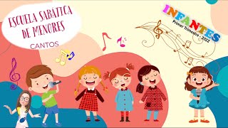 CANTOS PARA INFANTES 2022  ESCUELA SABÁTICA DE MENORES  PRIMER TRIMESTRE [upl. by Nordek]