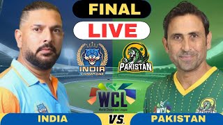 World Champions of Legends Live India Champions vs Pakistan Champions  INDC vs PAKC Live WCL 2024 [upl. by Antonia823]