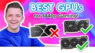 Best GPUs for 1440p Gaming in 2024 🙌 Top Choices for All Budgets [upl. by Claude]