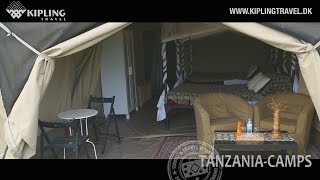 Tanzania Camps med Kipling Travel [upl. by Kemp712]