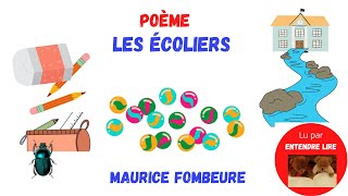 quotLes écoliersquot  Poème Maurice FOMBEURE [upl. by Rees721]