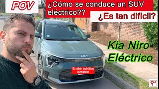 ¿Cómo se conduce un auto eléctrico 😵😵 SUV Kia Niro Ev [upl. by Aniale854]