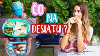 Čo si spraviť na desiatu do školy 🥪Back To School  Patra Bene [upl. by Llerot]