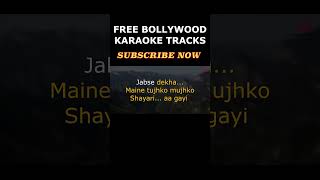 MAIN SHAYAR TO NAHI  karaoke unplugged cover omswastikmusic [upl. by Merrili30]