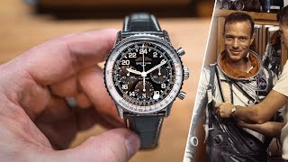 First Swiss Watch In Space  Breitling Navitimer [upl. by Ennail275]