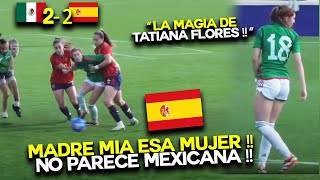 ASÍ REACCIONARON ESPAÑOLES MOLESTOS AL EMPATE QUE LE SACO MÉXICO FEMENIL SUB 2  2 ESPAÑA [upl. by Coffey148]