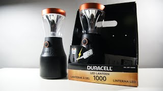 Duracell 1000 lumen LED lantern Review [upl. by Oina]