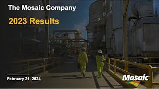 The Mosaic Company MOS Q4 2023 Earnings Presentation [upl. by Liebermann547]