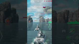 🇷🇺ZIRCON HYPERSONIC MISSILE IN MODERN WARSHIPS hypersonicmissile modernwarships shorts gaming [upl. by Eicnan]