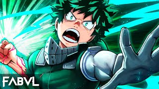 DEKU SONG quotFaLLquot  FabvL My Hero Academia [upl. by Anaujit704]