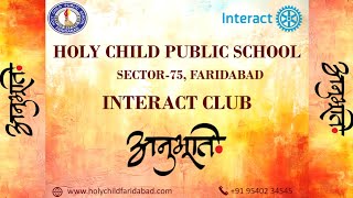 HCPS ll SEC75 II 2ND INSTALLATION CEREMONY INTERACT CLUB – ANUBHUTI 1392024 [upl. by Haase]