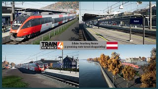 SBahn Vorarlberg Review  Train Sim World 4 [upl. by Eleinad]