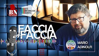 👥🎤👤 FACCIA A FACCIA CON MARIO ADINOLFI [upl. by Elrae]