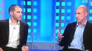 Richie sadlier vs Kenny Cunningham rte [upl. by Senn]