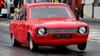 Andy Harris Mk1 Escort at Hal Far Raceway [upl. by Esoryram]