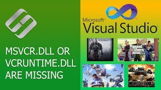 The Program Cannot Start MSVCR or VCRUNTIME DLL Files Are Missing ⛔ 🎮 💻 [upl. by Kentigerma]