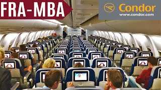 CONDOR TRIPREPORT  FRANKFURT  MOMBASA via KILIMANJARO  BOEING 767300ER  ECONOMY  FullHD [upl. by Nyrem]