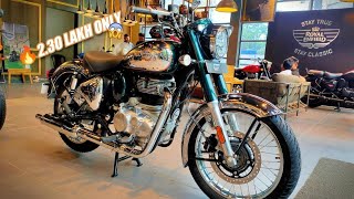 The Royal Enfield Classic 350 Emerald Green is the Best Looking Bike  AutoRj01 [upl. by Lash]