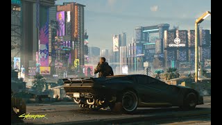 27 Cyberpunk 2077  Cool Ride and Guitar [upl. by Ettevi]