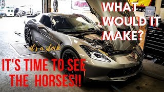 how much HP does a stock C7 make [upl. by Chauncey]