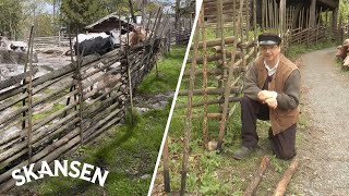 BYGG EN GÄRDESGÅRD – med Skansen [upl. by Rodama]