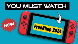 NEW Nintendo switch free shop tutorial 2024 [upl. by Nwahsear947]