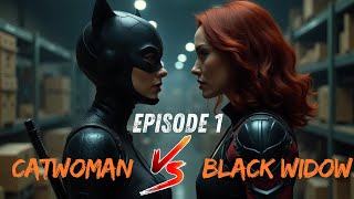 CATWOMAN VS BLACK WIDOW EPISODE 1 [upl. by Htomit340]