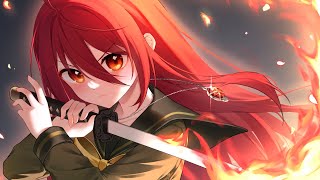 Shakugan no Shana Opening 1  OP Intro Lyrics Sub Español Hishoku no Sora by Mami Kawada [upl. by Xavler]