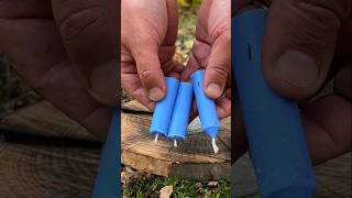 Survival Skills How to Make a LampHeater survival camping lifehacks [upl. by Refinej341]