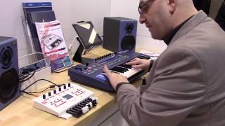 Ferrofish B4000 organ module at NAMM 2015 [upl. by Cramer353]