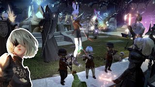 FFXIV I Heard quotWeight of the Worldquot in Limsa Lominsa Live Show ffxiv ost [upl. by Ahsyas94]