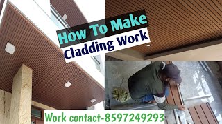 Composite Grid CladdingFolsiling Cladding New Design How To Make।New Cladding Folsiling Instal [upl. by Wallache]