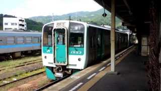 JR徳島線1500形 阿波池田駅発車 JRShikoku 1500 series DMU [upl. by Martha]