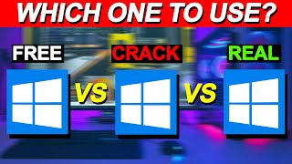 Never Do This Mistake  Free Windows vs Crack Windows vs Original Windows  Which one to USE 2024 [upl. by Frodina873]