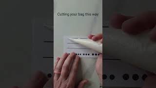 Perfecting Your Piping Technique Tips for Cutting Tipless Piping Bags [upl. by Center]