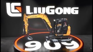 909ECR MidiExcavator  Excavator Features  LiuGong [upl. by Norbel274]