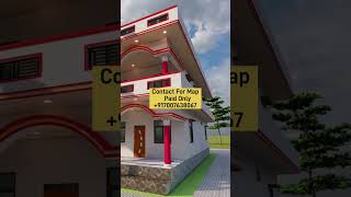 Double floor home plan Best House plan idea map design [upl. by Deragon199]