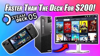 This Super Low Cost PC Runs SteamOS 3 Better Than The Steam Deck [upl. by Lelah333]