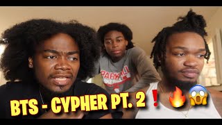 AMAZING BTSá„‡á…ˇá†Ľá„á…ˇá†«á„‰á…©á„‚á…§á†«á„á…ˇá†«  Cypher Pt 2 Triptych Colour Coded Lyrics HanRomEng REACTION [upl. by Rabelais]