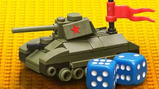 We played LEGO Bolt Action  Battle Report WW2 [upl. by Anemix]