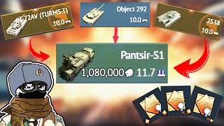 GRINDING MOST POWERFUL ANTIAIRCRAFT PANTSIRS1 WAR THUNDER [upl. by Bobbye]