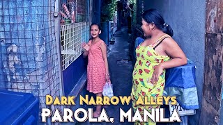 A Maze Like Unseen Dark Alleyways Of Manila  Parolas Unseen Hidden Life Scenes  4K 🇵🇭 [upl. by Tap608]