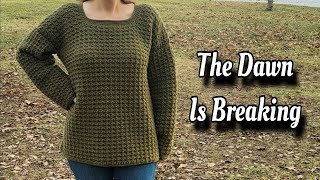 Crochet Easy Pullover Sweater Tutorial  Multiple Sizes 🧶 [upl. by Hedda68]