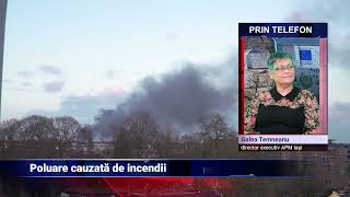 Poluare cauzată de incendii [upl. by Alanah]