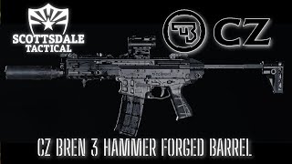 CZ BREN 3 Hammer Forged Barrel Folding  PDW stock [upl. by Griggs224]