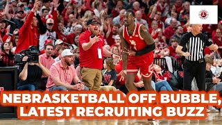 Nebraska basketball off the bubble plus 5star offers and more for Nebraska football recruiting [upl. by Loriner]