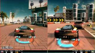 SplitSecond  PS3 vs XBOX 360 [upl. by Azirb]